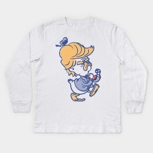 Donald Trump Duck Kids Long Sleeve T-Shirt